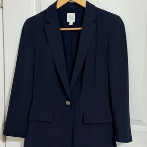 Joan & David women blue blazer Italy size 38 (US 4)